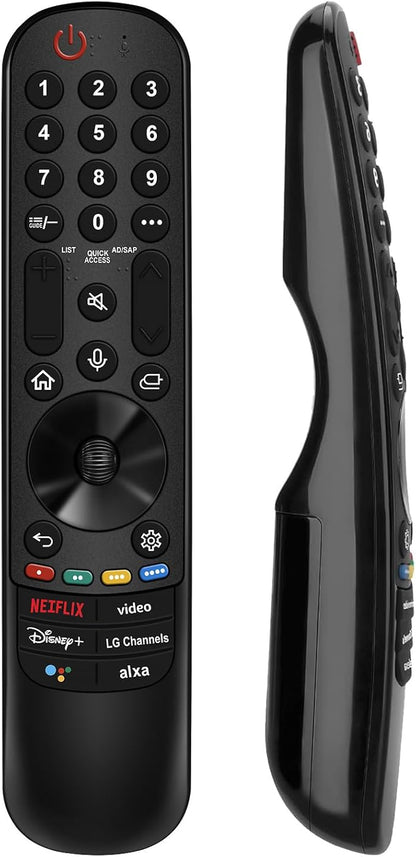 Replacement for LG TV Remote, for All 2019-2025 LG Remote Control for Smart TVs with Voice and Pointer Function, for LG Magic Remote. 1-Year Warranty.