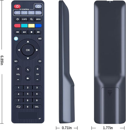 Snrigw Replacement Remote Control for TVIP TV Set-Top Box Compatible with TVIP410 TVIP412 TVIP415 TVIPS300 TVIP605