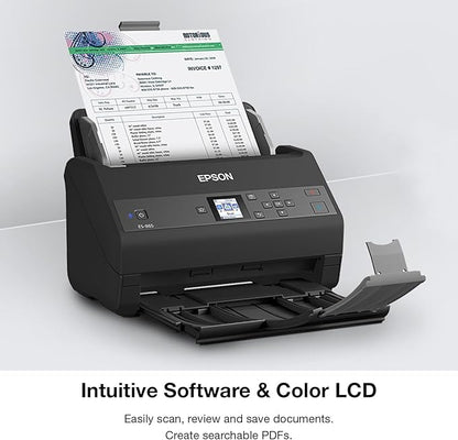 Epson Workforce ES-865 High Speed Color Duplex Document Scanner with Twain Driver