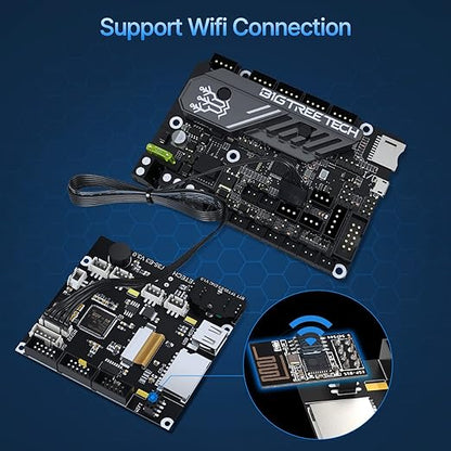 BIGTREETECH SKR Mini E3 V3.0 Control Board +TFT35 E3 V3.0.1 Touch Screen Display 32Bit Silent Board Integrated with TMC2209 UART Stepper Driver Compatible with Ender 3/5 Ender 3 Pro/V2 3D Printer
