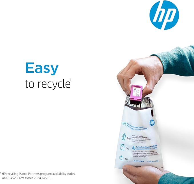 HP 902 Cyan Ink Cartridge | Works OfficeJet 6950, 6960 Series, OfficeJet Pro 6960, 6970 Series | Eligible for Instant Ink | T6L86AN