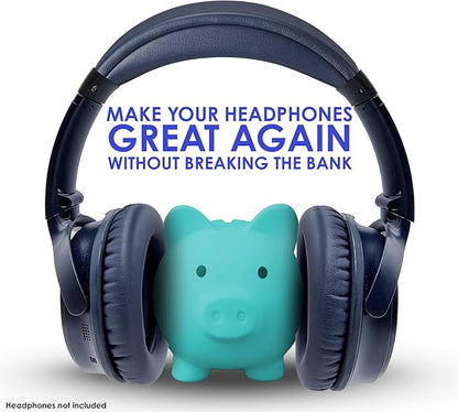 AHG QC35 earpads / QC35 ii Headband pad Cushion kit. Compatible w/Bose QuietComfort 35 ii / QC35 Headphones (MNB). Premium Headband Design | Seamless DIY Assembly | Superior Comfort and Durability