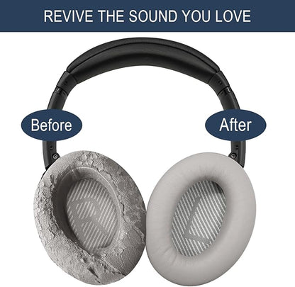 Premium Replacement Ear Pads for Bose QC35 & QC35ii Headphones Made by GEVO - Comfortable Adaptive Memory Foam and Extra Durable - Fits QuietComfort 35 & 35ii / SoundLink 1&2 AE | Sandstone