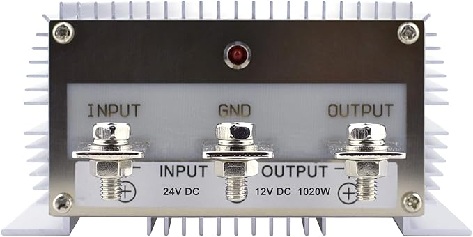 Cllena DC 24V Step Down to 12V 85A 1020W DC/DC Voltage Converter Regulator Waterproof Buck Transformer Power Supply