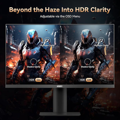 27 Inch Computer Monitor - Fast IPS 2K QHD 2560 x 1440 Desktop Monitor 100Hz FreeSync 100% sRGB TÜV Eye Care PC Gaming Screen Support Vesa Height/Tilt/Swivel/Pivot for Office Work (HDMI 2.0 & DP1.4)