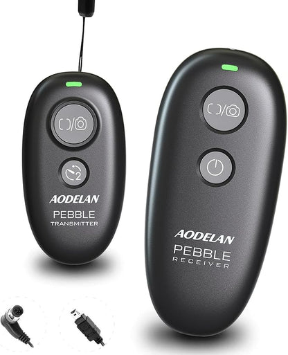 AODELAN Wireless Shutter Release Remote Control for Nikon D750, D5300, D5600, D7200, D7500, Z6, Z7, Z9, D800, D850, Coolpix P1000