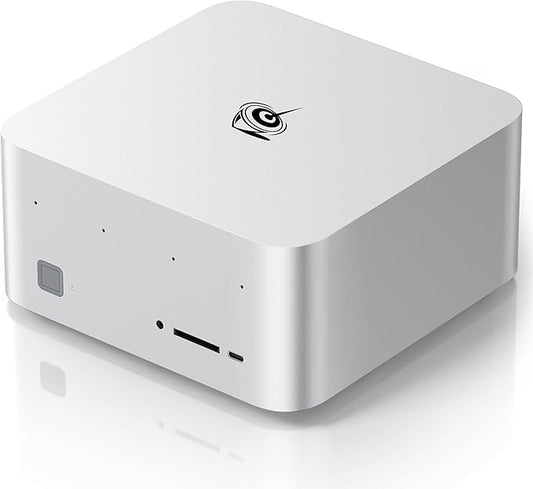 Beelink Mini PC, GTR9 Pro AMD Ryzen AI Max+ 395 CPU (126 Tops), 128GB RAM 2TB Crucial SSD, Mini Computer 10GbE Dual LAN/WiFi 7+BT5.4/8K Quad Display/USB4.0 * 2/SD Card Slot/DeepSeek 70B