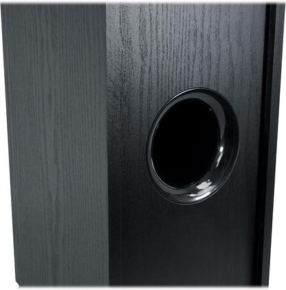 Rockville RockTower 68B Passive Tower Speaker, 8 Ohm, Black, High-Fidelity Sound, Detachable Grille, 3-Way, 6.5", 500W, MDF, Perfect for Home Audio