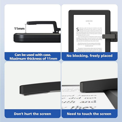 DATAFY Remote Control Page Turner for Kindle Paperwhite Oasis Kobo eReaders, Camera Camcorder Remote Controls, Page Turner Clicker for ipad Tablets Reading Novels with Wrist Strap Storage Bag