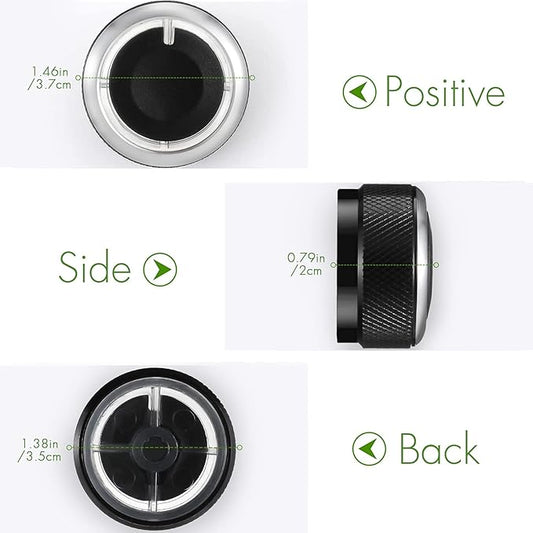 Frienda 6 Pcs Climate Ac Heater Control Knob Blower Fan Control Knob Replacement Ac Switch Heater Blower Fan Button Compatible with Accessories Replacement Compatible 2005-2015