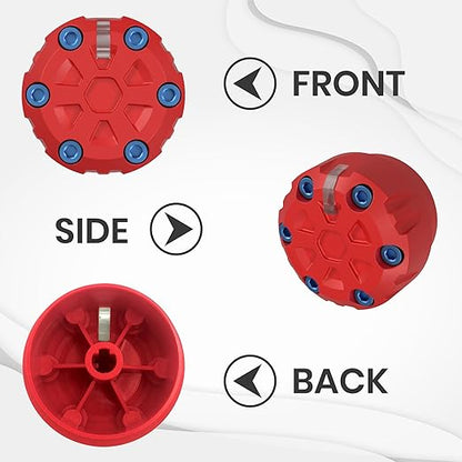 2nd Gen Tacoma Accessories AC Knob Upgrade - 2005,2006,2007,2008,2009,2010,2011,2012,2013,2014,2015 Tacoma Climate Control Dial Mods Set - 2nd Gen Tacoma Mods - for Toyota Interior Replacement Kit
