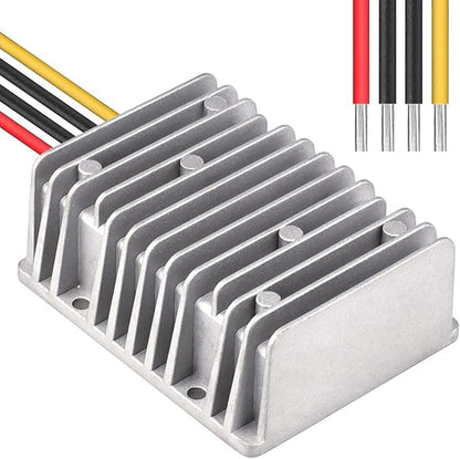 Cllena DC 24V to 13.8V 40A 552W Converter Voltage Regulator, Waterproof DC Voltage Reducer Buck Transformer Power Supply for Golf Cart