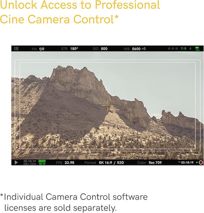 SmallHD Cine 5 Camera Monitor with 5-Inch 1920 x 1080 Touchscreen Display, 3G-SDI/HDMI, Bright 2000nits Daylight Viewable LCD Panel, for Video Production