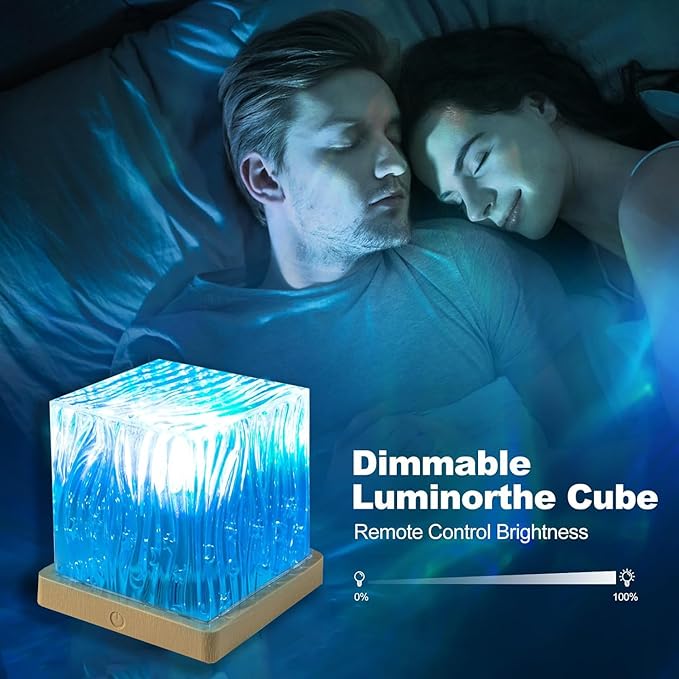 Growalleter Northern Lights Projector, 16 Colors Rechargeable Aurora Light Projector & Mood Lighting Galaxy Lamp, App Remote Night Light for Bedroom, Gift for Teenage Girls Room Decor (Battery)