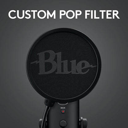 Blue Yeti Streaming Micophone Kit with Microphone for PC/Mac/PS4/PS5
