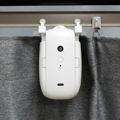 WALFRONT Automatic Curtain Opener WiFi APP Remote Control Voice Control Smart Curtain Controller for I.U Track