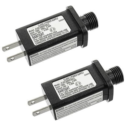 SIGANDG 24V 7.2W LED Transformer Replacement Class 2 Power Supply for Christmas String Light Inflatable Decorations LED Controller IP44 Waterproof Low Voltage