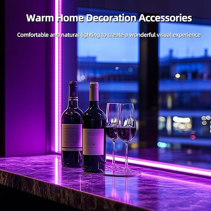 UVTaoYuan Short LED Strip Lights Purple 5V USB Not Dimmable Flexible COB LED Rope Lights 320LEDs/m Purple Super Bright Bendable Small Tape Lights for Living Room TV Lights Decoration (3.28FT/1M)