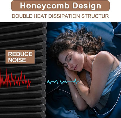 LEXEN Smart Bottom Up Honeycomb Shades - WiFi Enabled Motorized Cellular Blinds Compatible with Alexa/Google Home Easy Install Blackout Honeycomb Blinds with Aluminum Frame Customize Size-Light Grey
