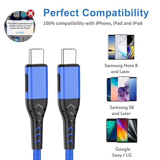 Durcord Phone cableC to C Cord