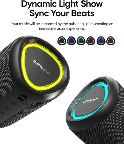 Portable Bluetooth Speaker Valentines Gifts For Him: Powerful Crystal Clear Sound/Romantic Light/IPX5 Waterproof/All Day Playtime/BT 5.3/TWS Paring,Small Wireless Speaker for Outdoor|Travel|Date Night