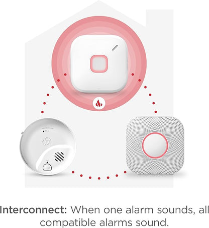 First Alert SC5 Battery Smart Smoke & Carbon Monoxide Alarm, SMCO600NV, 1-Pack