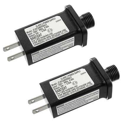 SIGANDG 24V 12W LED Transformer Replacement Class 2 Power Supply for Christmas String Light Inflatable Decorations LED Controller IP44 Waterproof Low Voltage