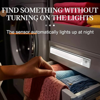 ZSYZDL Under Cabinet Lights, Motion Sensor Light Indoor,Motion Sensor Night Light,White LED Under Counter Fixture, 7-Color Ambient Lighting, Glow lamp,Auto On/Off,Wall Sconce for Bedroom,Staircase
