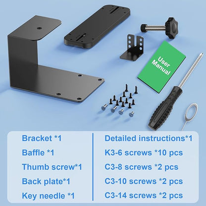 Anti-Theft Video Doorbell Mount Compatible with Tapo, Doorbell Camera Mount, No Drill Adjustable Mounting Bracket Holder Accessories for Apartment Rentals, Enhanced Protection Doorbell Mount Bracket