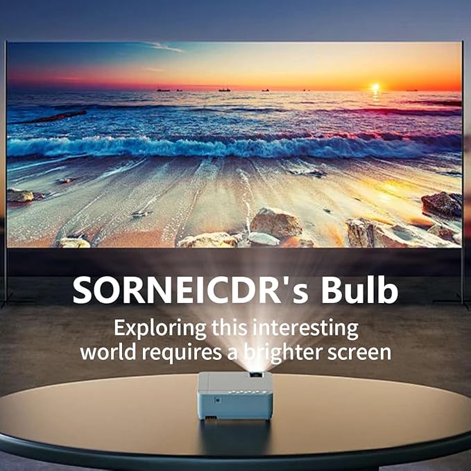 SORNEICDR 5J.J9R05.001 Replacement Projector Lamp Bulb Compatible with BENQ MS504 MS512H MS514H MS521P MS522P New Generation A+ Lampwick Lamp Bulb Replacement with Housing