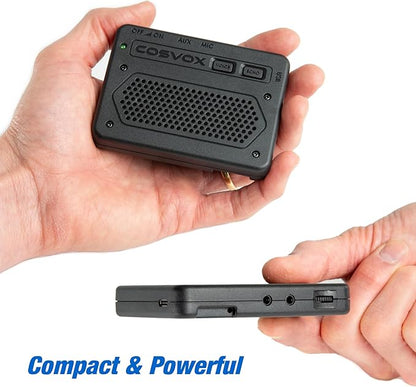 COSVOX Cosplay Sound Glove Wireless Bluetooth Sound Effects Module. Bring Cosplay Props to Life and Interact with Voice Lines, Sound Effects & Music. Download MP3 Audio or use The Voice Changer. 16MB