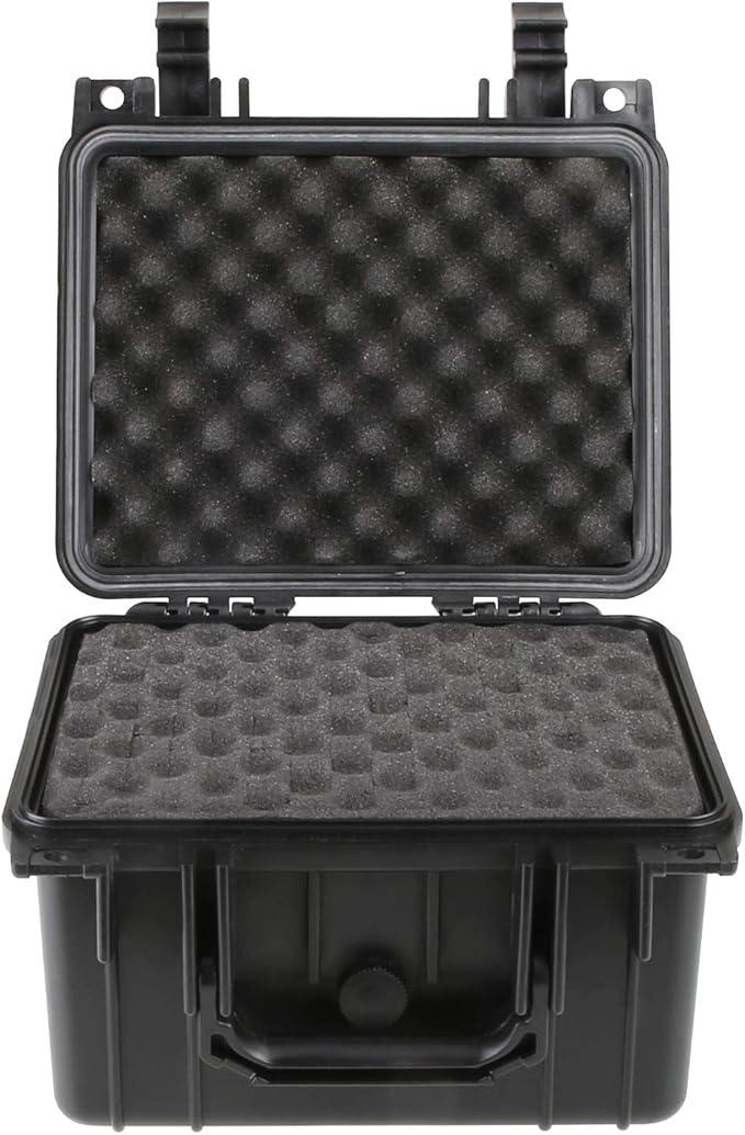 Olympia 10.47" Waterproof Hard Case with DIY Customizable Foam, Fit use of Gear, Equiment, Camera and so on