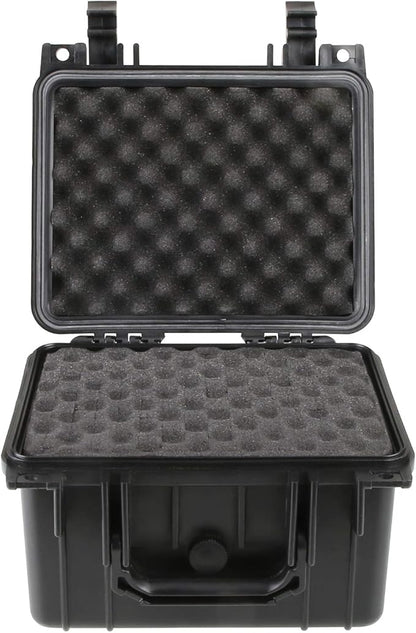 Olympia 10.47" Waterproof Hard Case with DIY Customizable Foam, Fit use of Gear, Equiment, Camera and so on