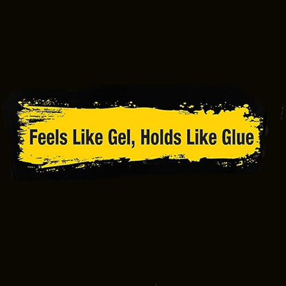 got2b Ultra Glued Invincible Styling Gel Set, 6 Fl Oz (2-Tube) + 1.25 Fl Oz Travel Size, Hair Gel for Men and Women with Extra Strong Hold, Non-Sticky, No-Flake Formula for Vertical Styles