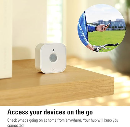 Eve Motion (Matter) 3-Pack – Smart Motion and Light Sensor, IPX3, Automatic Activation of Devices, Future-Proof, Works with Apple Home, Alexa, Google Home, SmartThings, requires Thread Border Router