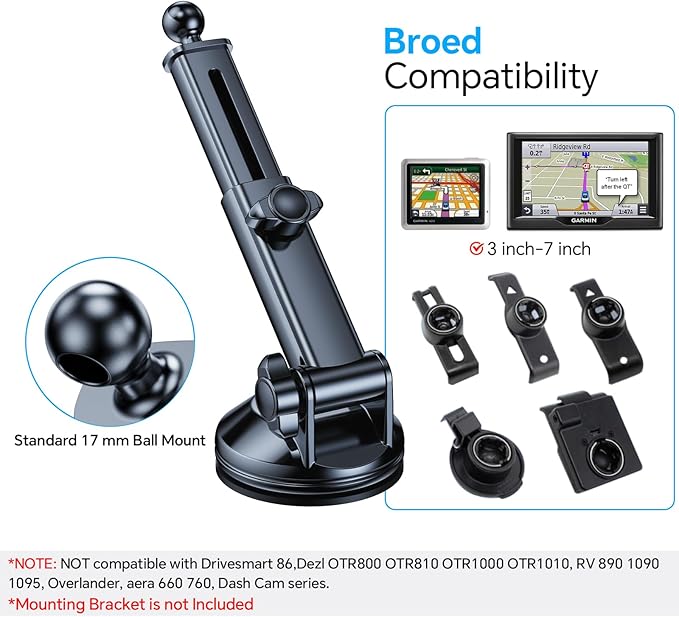 Coolpow for MagSafe Car Mount【Windshield+Vent+Dash】Magnetic Phone Holder for Car Phone Holder Mount Cell Phone Holders for Your Car Accessories Suction Cup Mount for Garmin GPS Fit iPhone 16 15 14 13