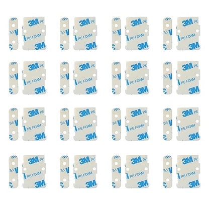 ONTEN Replacement Adhesive Tape Compatible with SimpliSafe Entry Sensor – 32 Pre-Cut Double-Sided Pads – Easy Install, Strong Hold for Sensors & Magnets – Pack of 16 Sensor Pads & 16 Magnet Pads