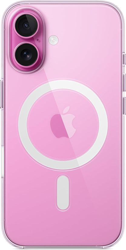 Apple iPhone 16 Clear Case with MagSafe and Camera Control: Lightweight Phone Case, Wireless Charging Compatible, Smooth Glossy Finish