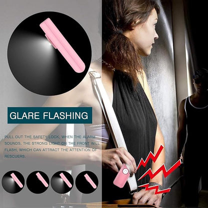 Thopeb–The Original Personal Safety Alarm for Women Self Defense – Elders & Kids Self Defense Keychain Siren – 135dB Loud Siren Bird Sound – Cute Key Chains Protection (Pink)