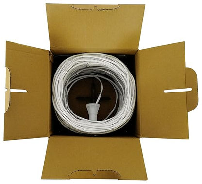 Rockville CL16-250-2 16 AWG 250ft Speaker Wire, CL2 Rated, 100% OFC Copper, 70V/100V/8 Ohm, In-Wall/Ceiling, Color-Coded Conductors, High Temp Resistance, for Home Theater and Commercial Audio
