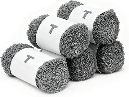 HIXZAP 10 Pieces Microfiber Replacement Pads for X1 Window Cleaners, Reusable, Machine Washable