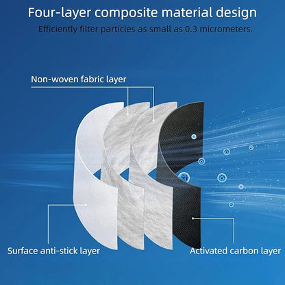 10-pack 3L dust bags, compatible only with Ecovacs DEEBOT X2 COMBO / T30S COMBO / T30S COMBO COMPLETE robot vacuum cleaners (not suitable for other T30 / T30s models)