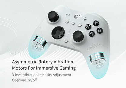 GuliKit ES PRO Fastest Wireless Controller – TMR Anti-Drift&Anti-Snapback Joysticks, Lowest Wireless Latency 3.25ms, Compatible with PC/Switch/Android/Switch 2 Wake-up,30h Battery, Gyro&Turbo for FPS