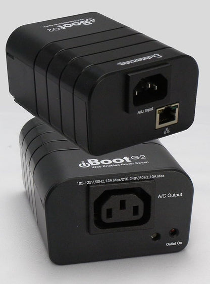 Dataprobe iBoot-G2 Basic Network Power Switch, 1 Outlet PDU, 110/220 VAC Operation, Remote Power Switch, Sophisticated Automation and Remote Rebooting, Smart Power Switch