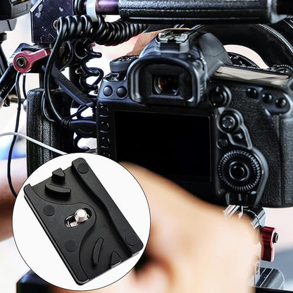 Tether Cable Clamp Mount - Fixed Cable Protector, Camera Block Clip, Secure Anti-Slip Holder | Stable Cables Management for Home Travel Studio Outdoor Live Streaming Video Recording Photography