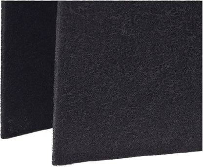 Breathe Naturally Universal 6x48 Cut-to-Fit Activated Carbon Filter (4 Pack) Charcoal Air Filter Sheet for Air Purifiers
