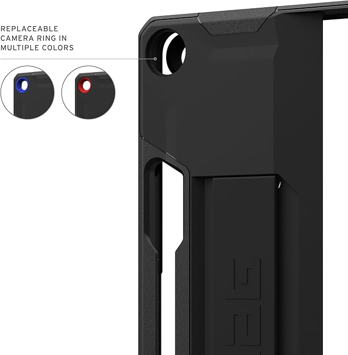 URBAN ARMOR GEAR UAG Designed for Microsoft Surface Pro 1st Edition 12" Case - Rugged Protective Cover with Built-in Handstrap & Pen Holder Military Grade Drop Proof, Scout Black