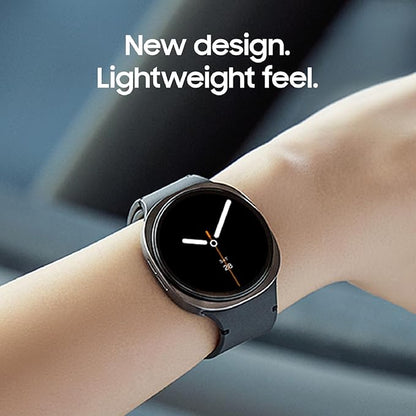 Samsung Galaxy Watch 8 (2025) 44mm Bluetooth Smartwatch, Cushion Design, Fitness Tracker, Sleep Coaching, Running Coach, Energy Score, Heart Rate Tracking, Silver [US Version, 2 Yr Warranty]