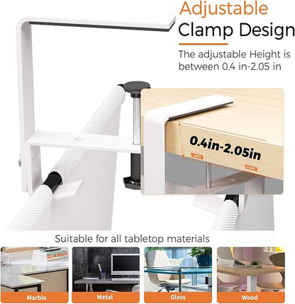 Under Desk Cable Management Tray - 36" Cord Organizer for Desk No Drill, Fabric Under Table Wire Organizer with 16X Cable Ties Hide for Office/Home, Cord Hider Fits Adapters & Sockets, White