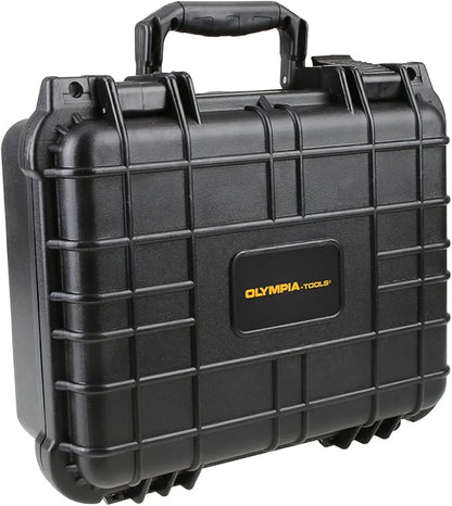 Olympia 13.47" Waterproof Hard Case with DIY Customizable Foam, Fit use of Gear, Equiment, Camera and so on